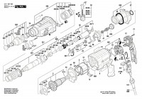 Bosch 3 611 B67 0B0 GBH 2-28 Rotary Hammer Spare Parts